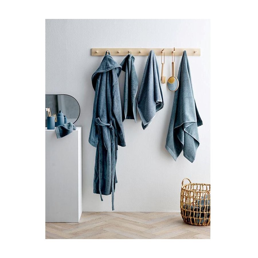 S&ouml;dahl Organic Melange H�ndkl�de 70x140 cm, Atlantic