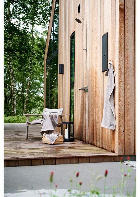 S&ouml;dahl Organic Melange H�ndkl�de 2 stk. 40x60 cm, Taupe