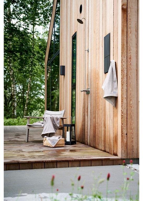 S&ouml;dahl Organic Melange H�ndkl�de 70x140 cm, Taupe