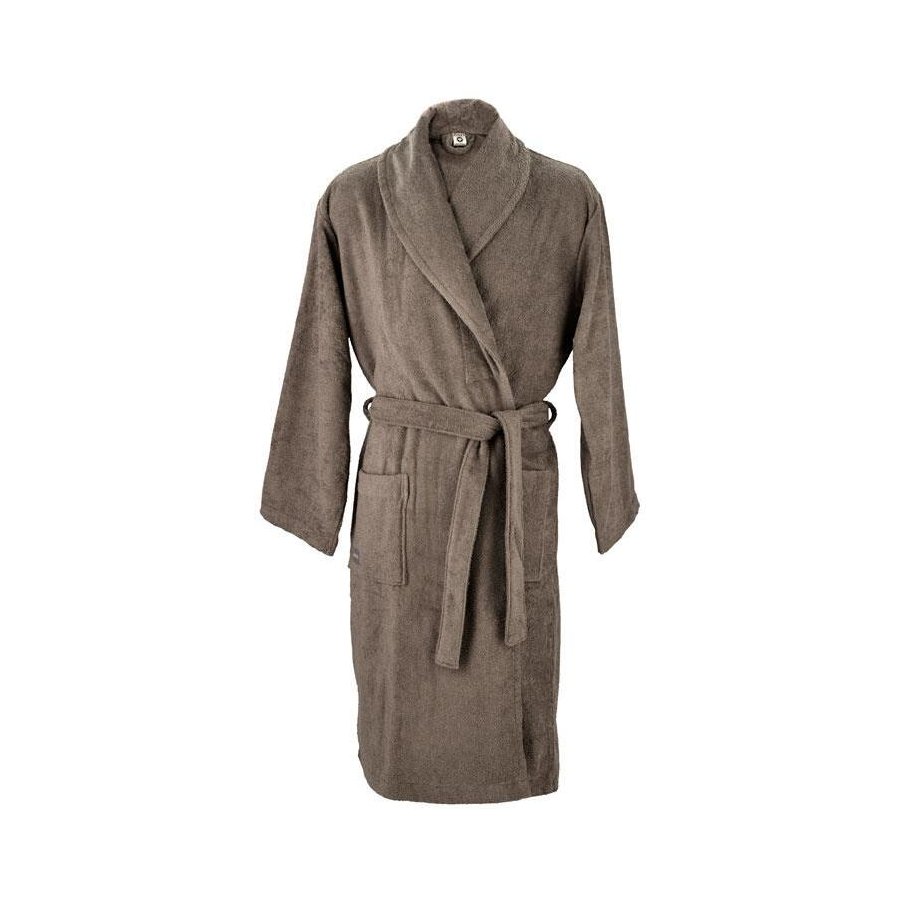 Sdahl Organic Classic Bademantel S/M, Taupe