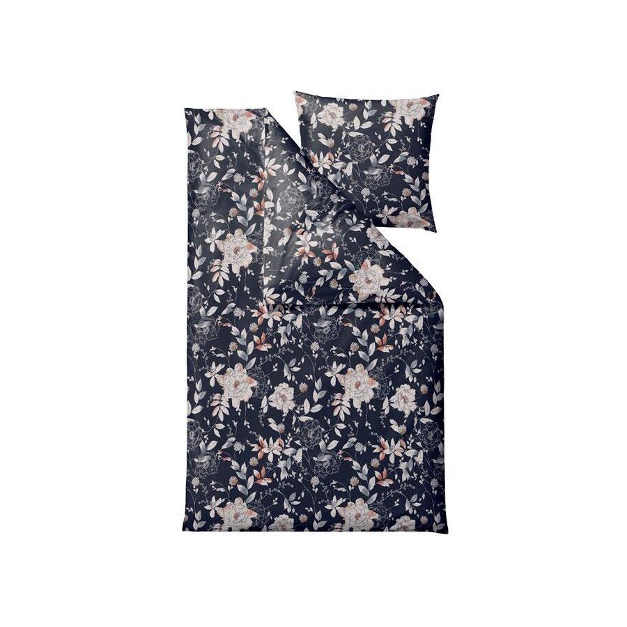 S&ouml;dahl Organic Garden Bloom Senget�j 140x220 cm, Indigo