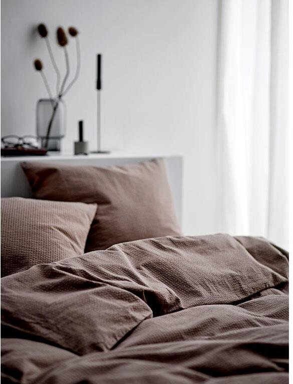 S&ouml;dahl Organic Wave Senget�j 140x220 cm, Taupe