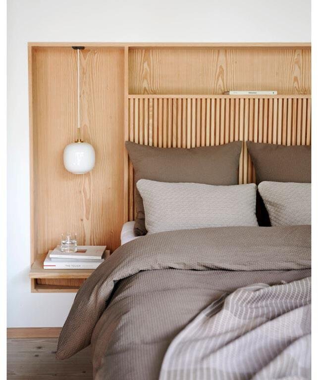 S&ouml;dahl Wave Knit Kissen 40x60 cm, Beige