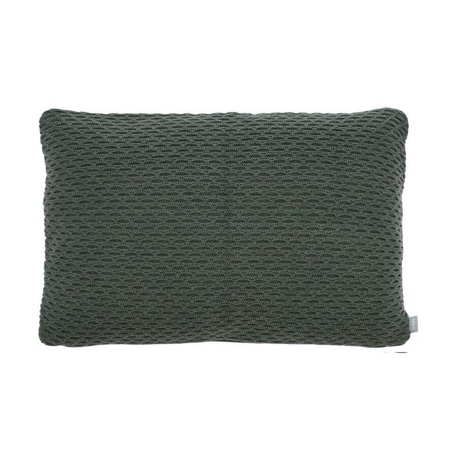 Södahl Wave Knit Kissen 40x60 cm, Forest Green