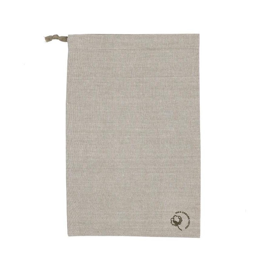 Sdahl Chambray Organic Brotbeutel 28x44 cm, Beige