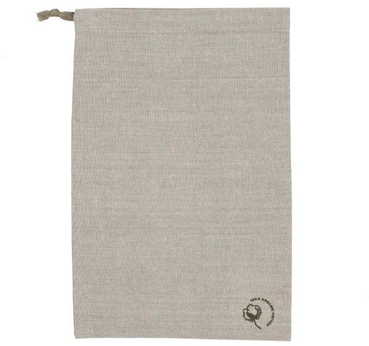 Sdahl Chambray Organic Brotbeutel 28x44 cm, Beige