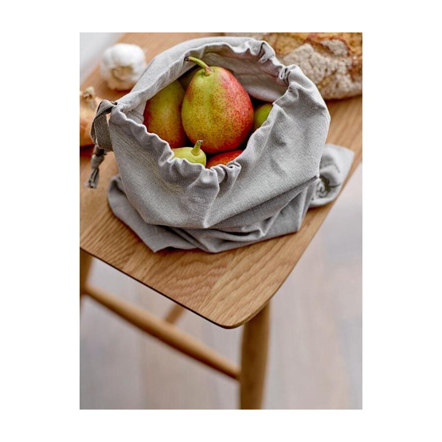 Sdahl Chambray Organic Brotbeutel 28x44 cm, Beige