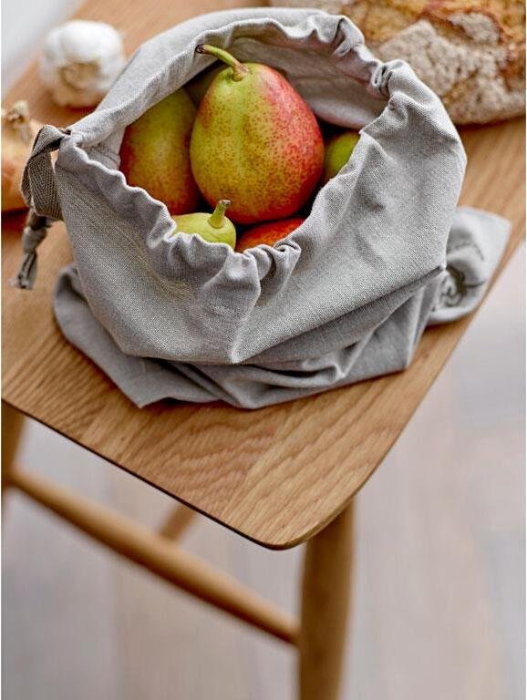 Sdahl Chambray Organic Brotbeutel 28x44 cm, Beige