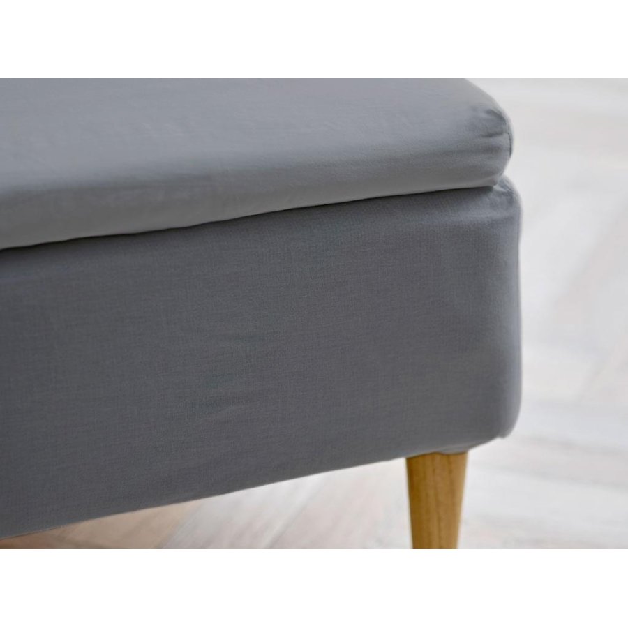 Södahl Calm Kuvertlagen 140x200x8 cm, Stone Grey