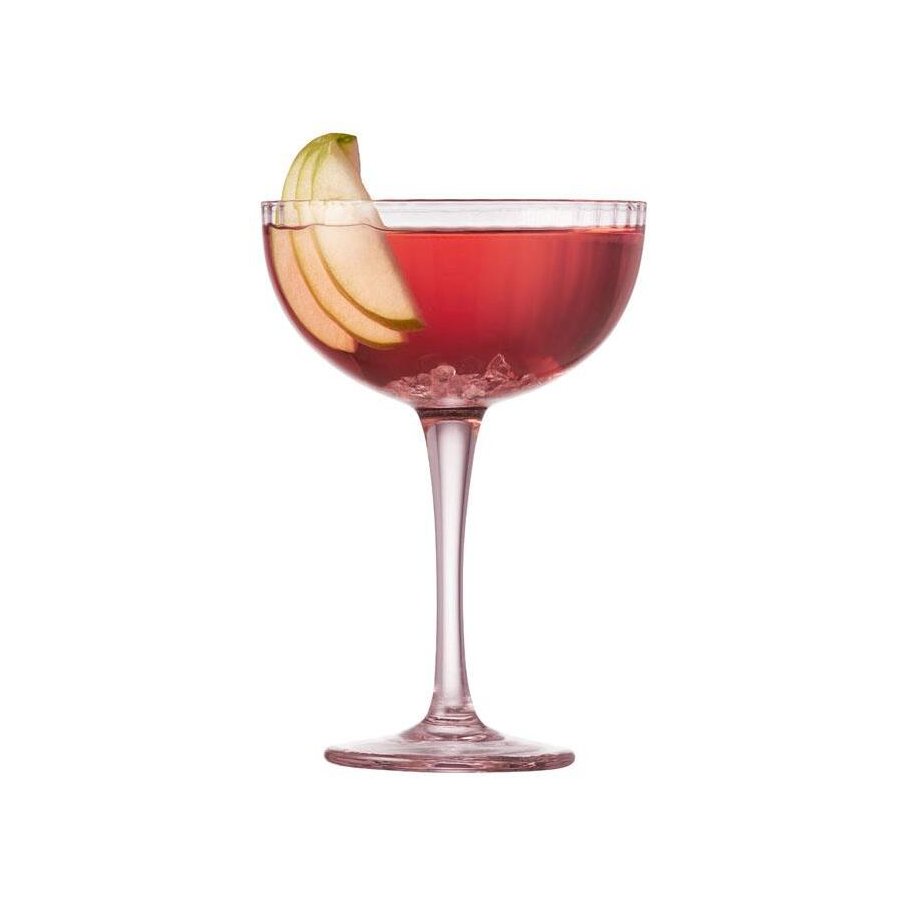 Lyngby Glas Palermo Cocktailglas 4 stk. 37 cl, Pink