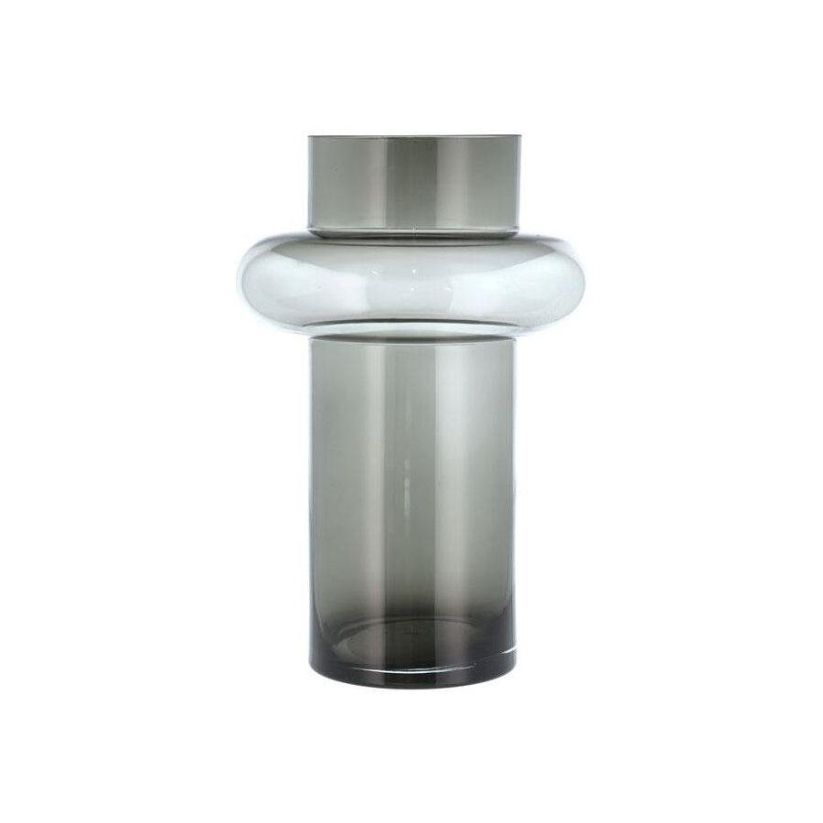 Lyngby Glas Tube Vase Smoke H40 cm
