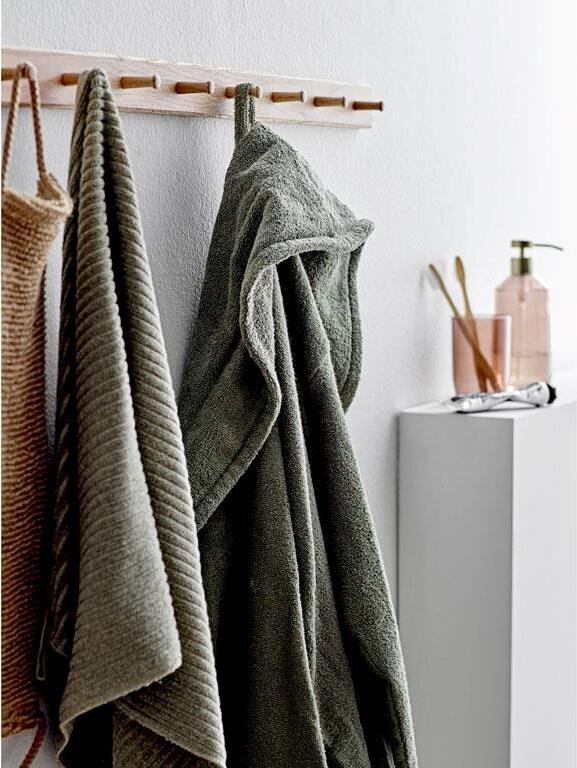 S&ouml;dahl Organic Melange H�ndkl�de 2 stk. 40x60 cm, Olive