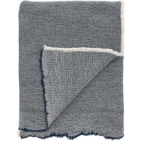 Sdahl Waffle Decke 130x170 cm, Blau