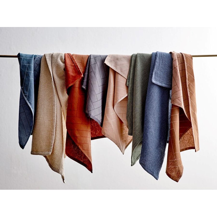 S&ouml;dahl Waffle Kitchen K�kkenh�ndkl�de 50x70 cm, China Blue