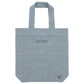 S�dahl Chambray Organic Shopper 42x43 cm, China Blue