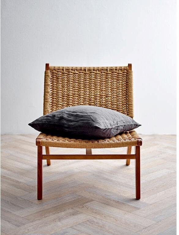 S�dahl Linen Kissen 50x50 cm, Ash