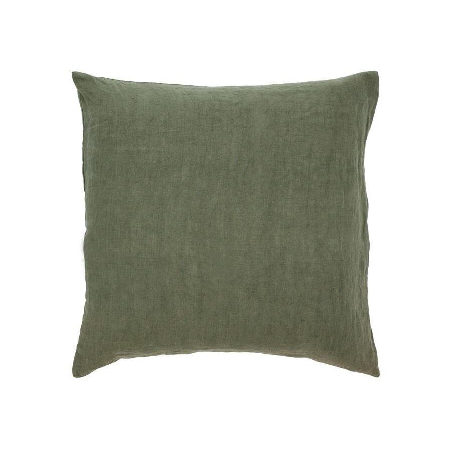 Sdahl Linen Kissen 50x50 cm, Olive