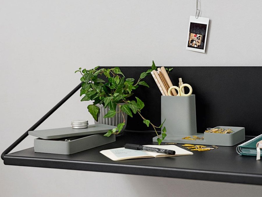 Zone Penneholder 20 cm, Pebble grey