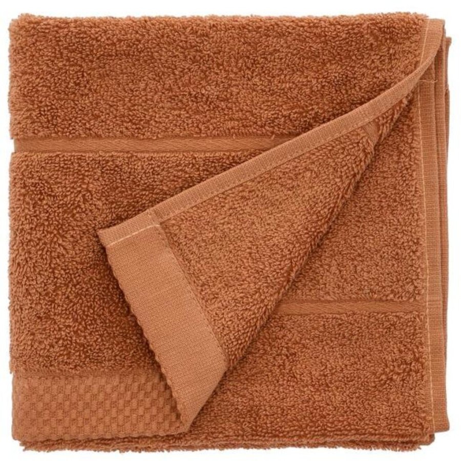 Sdahl Line Waschlappen 30x30 cm, Toffee Brown