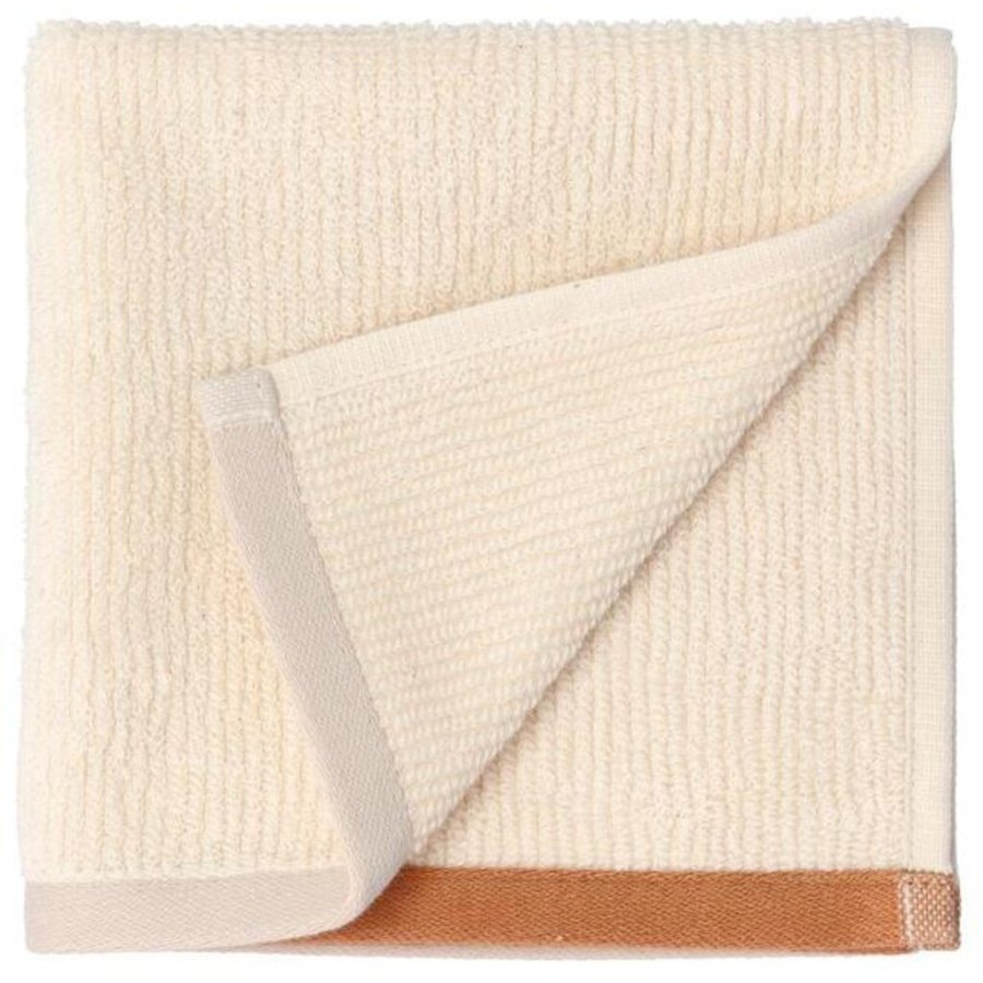 Sdahl Contrast Waschlappen 30x30 cm, Toffee Brown