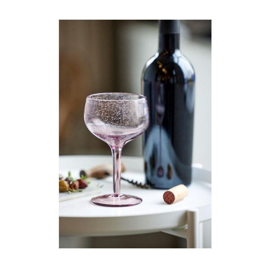 Lyngby Glas Valencia Vinglas 26 cl, Pink