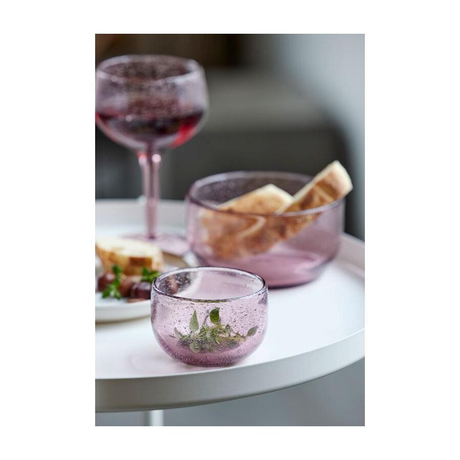 Lyngby Glas Valencia Vinglas 26 cl, Pink