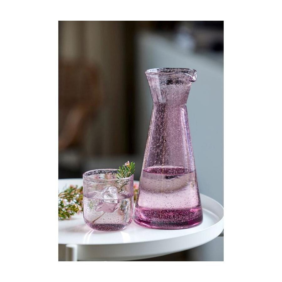 Lyngby Glas Valencia Karaffel Pink 1,1 L