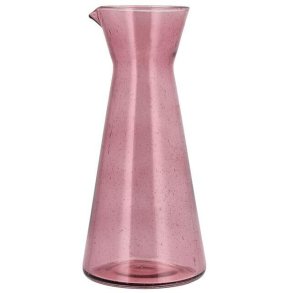 Lyngby Glas Valencia Karaffel Pink 1,1 L