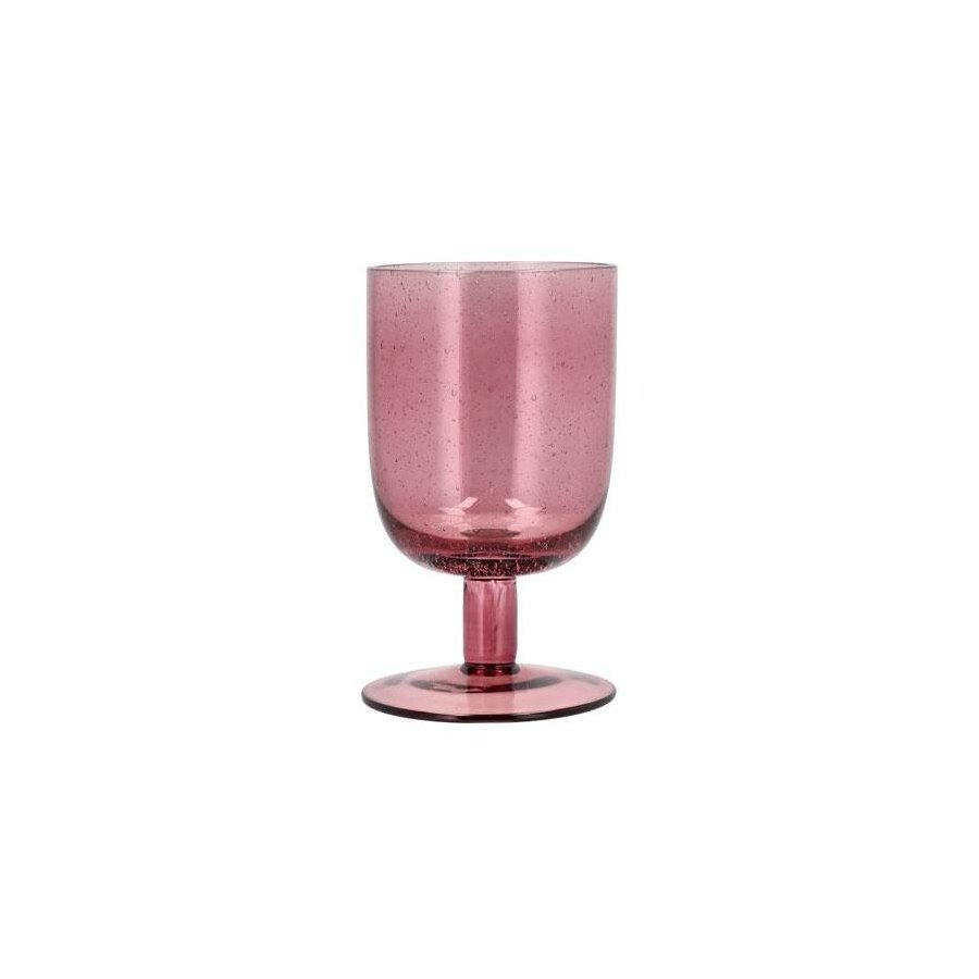 Lyngby Glas Valencia Vandglas m. Fod 37 cl, Pink