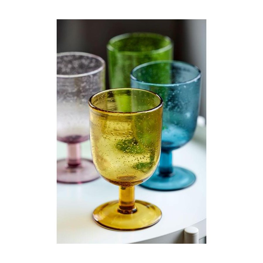 Lyngby Glas Valencia Vandglas m. Fod 37 cl, Grn