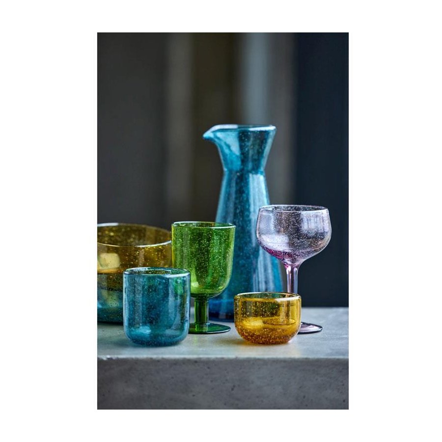 Lyngby Glas Valencia Vandglas m. Fod 37 cl, Grn
