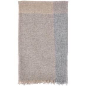 Sdahl Merino Decke 140x200 cm, Grau