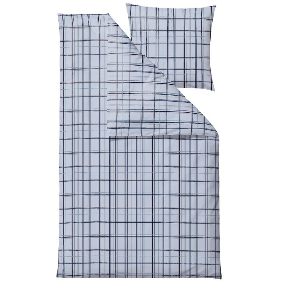 Södahl Organic Define Sengetj 140x200 cm, Linen Blue