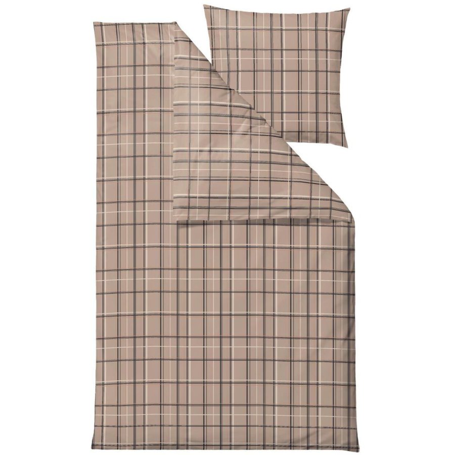 Södahl Organic Define Sengetøj 140x200 cm, Taupe