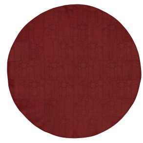 S�dahl Star Damask Weihnachtsbaumdecke �120 cm, Rot