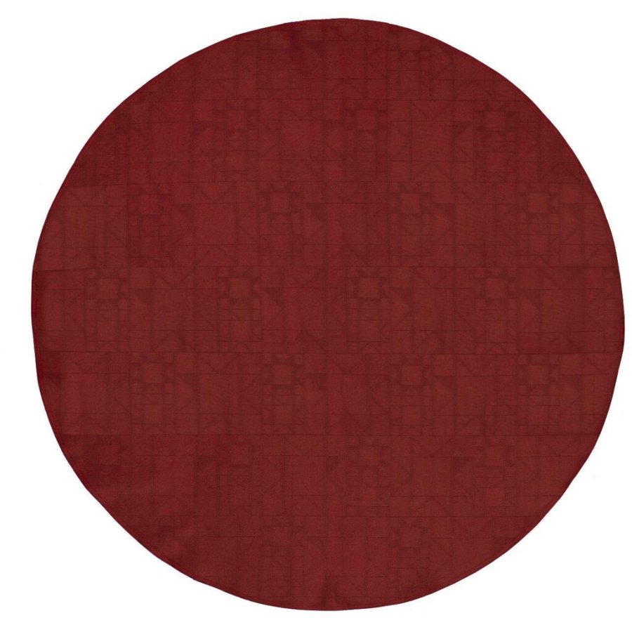 S�dahl Star Damask Weihnachtsbaumdecke �120 cm, Rot