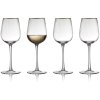 Lyngby Glas Palermo Gold Weiweinglas 4er Set 30 cl