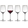 Lyngby Glas Palermo Gold Rotweinglas 4er Set 40 cl