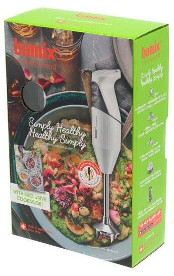Bamix Simply Healthy Stavblender, Hvid