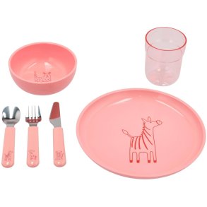 Mepal Mio Børnesæt 6 Dele, Pink