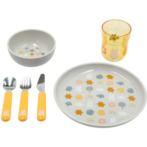 Mepal Mio B�rnes�t 6 Dele, Gul