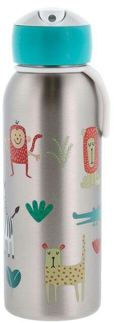 Mepal Flip-up Campus Trinkflasche 350 ml, Animal Friends