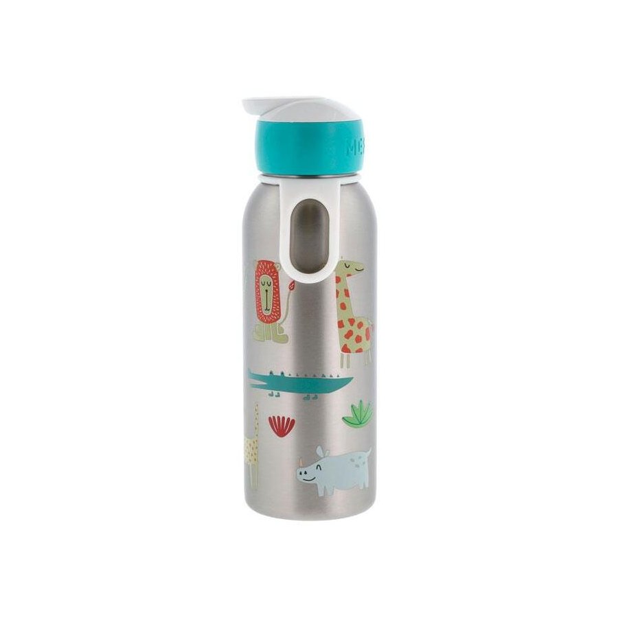 Mepal Flip-up Campus Trinkflasche 350 ml, Animal Friends