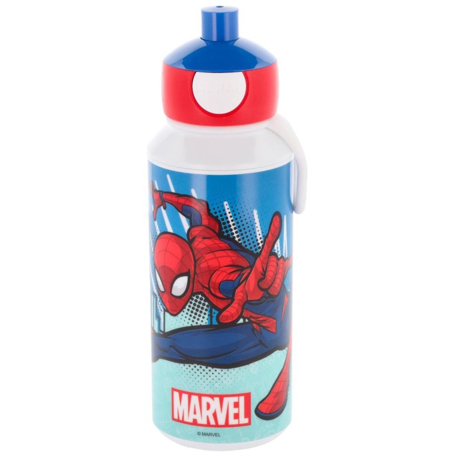 Mepal Pop-up Campus Trinkflasche 400 ml, Spiderman