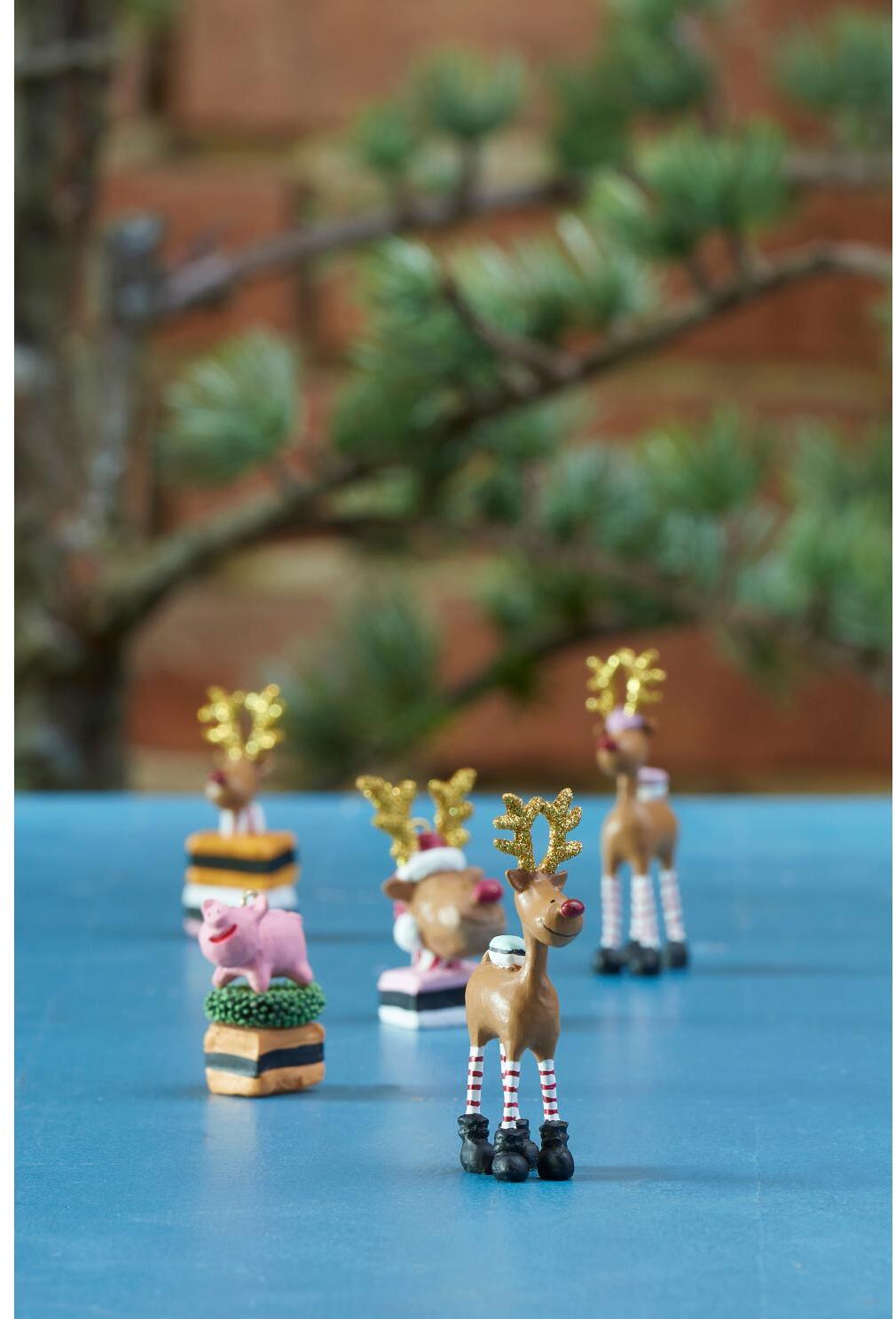 Medusa Copenhagen Mini Rudolf 6,5 cm - Juleornamenter - WWW.HJEM.DK ApS