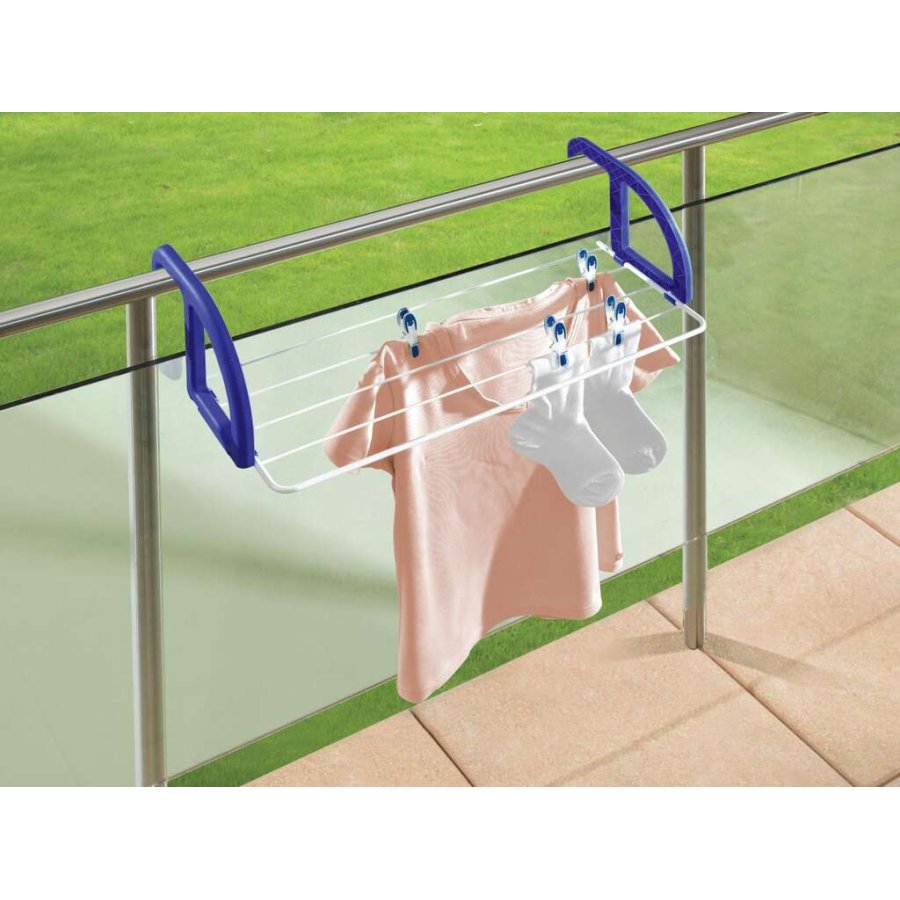 Leifheit Classic 25 Trrestativ, Hvid/Bl