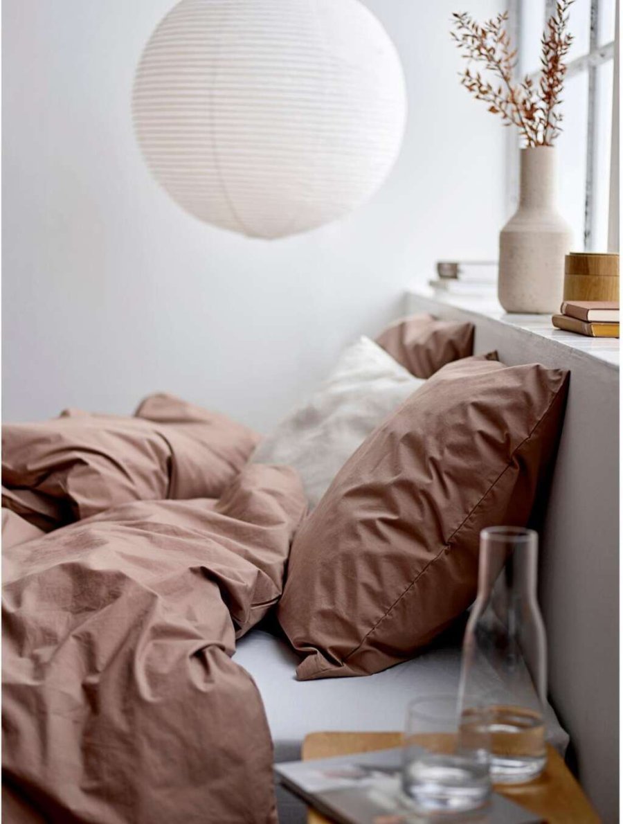 Södahl Crisp Sengetj 140x200 cm, Taupe