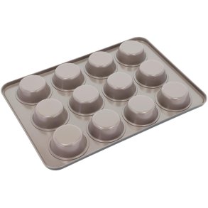 Blomsterbergs Muffinform til 12 stk, Stål