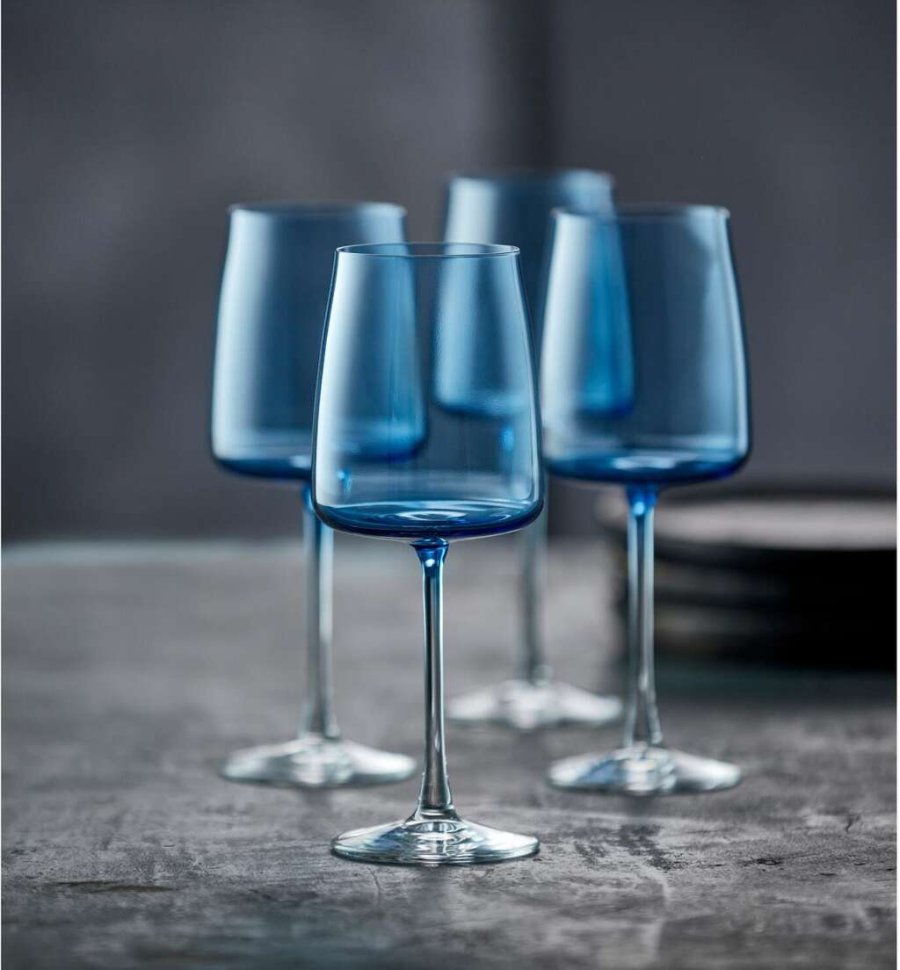 Lyngby Glas Zero Hvidvinsglas 4 stk. 43 cl, Bl