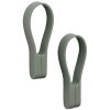 Zone Loop Magnet Handtuchhalter 9 cm 2er Set, Olive Green